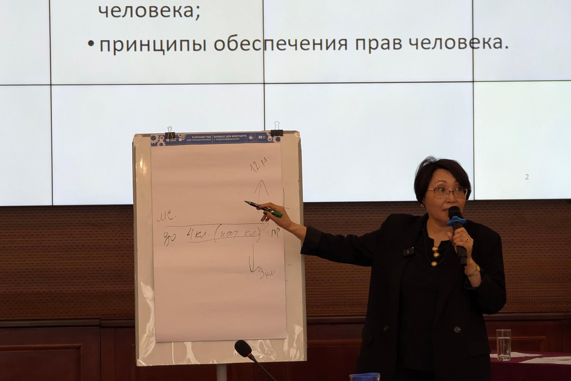 Тренинг для сотрудников аппарата Жогорку Кенеша КР по проведению правозащитной, гендерной и экологической экспертиз проектов НПА