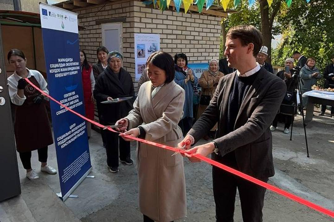 Открытие Центра социально-экологической поддержки и юридического консультирования граждан в Джалал-Абаде