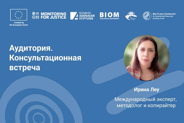 Аудитория. Консультационная встреча